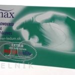 DUMAX RUKAVICE latexové  vyšetrovacie