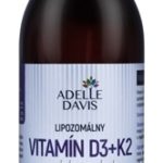 Adelle Davis Lipozomálny VITAMÍN D3+K2