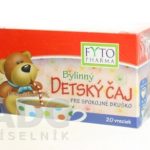 FYTO DETSKÝ ČAJ PRE SPOKOJNÉ BRUŠKO