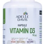 Adelle Davis VITAMÍN D3 50 mcg