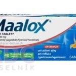 Maalox žuvacie tablety